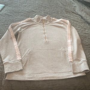 Lilly Pulitzer half zip sweatshirt.